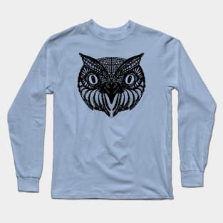 Hand drawn Owl Long Sleeve T-Shirt